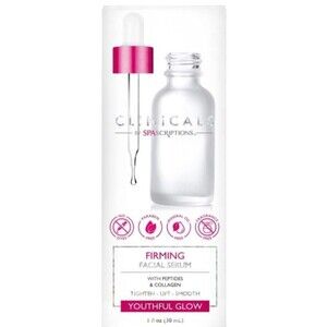 SpaScriptions Clinicals Firming Facial Serum Peptides Collagen Smooth Skin